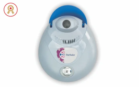 Starhaler, A 60 dose dry powder Asthama Inhaler.